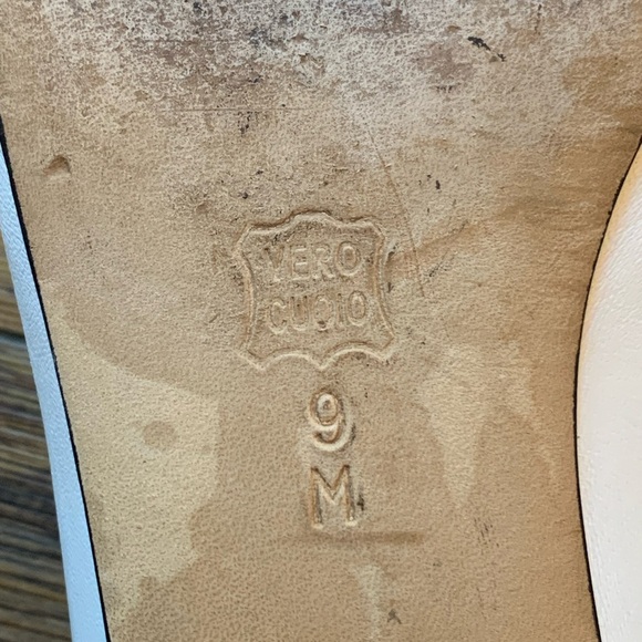 Vaneli Women's Black and White Bow Flats size 9 M - Picture 6 of 11